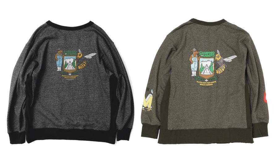 スズメバチに注意!」ナンガのエコハイブリッドスウェットシャツで安全